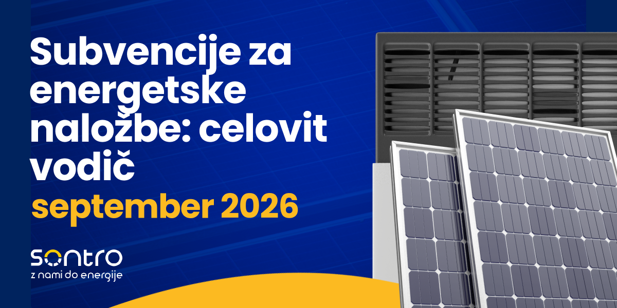 Sontro - Subvencije 2026 september